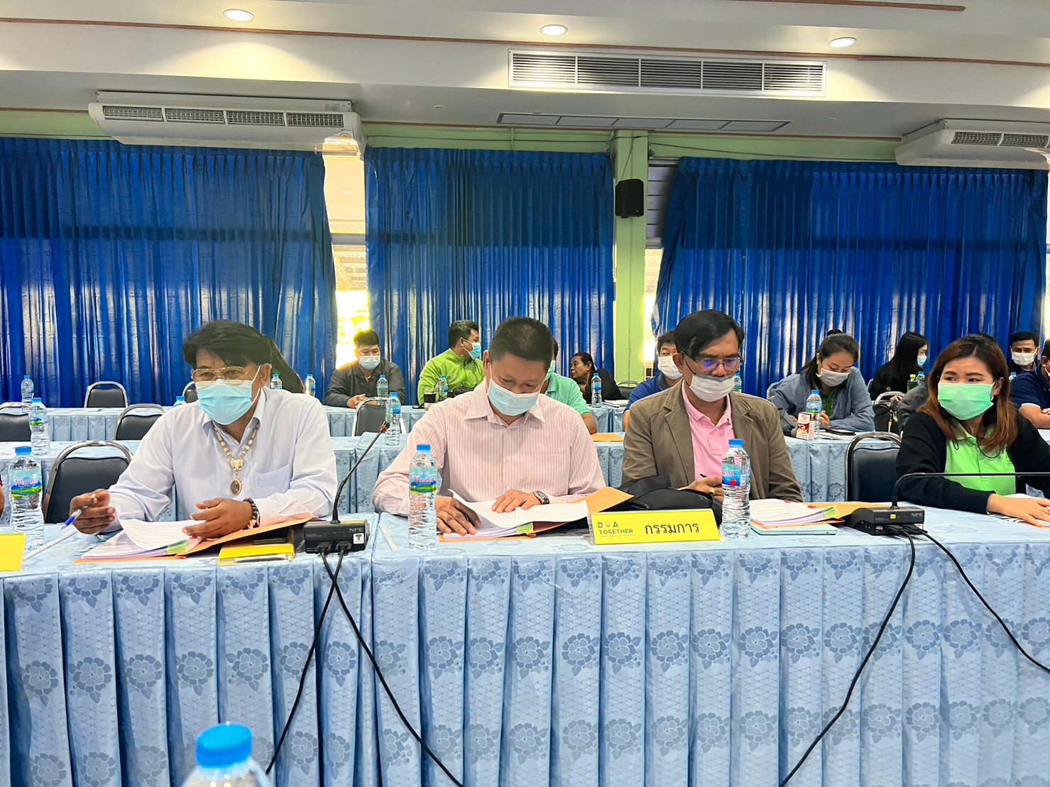 ร่วมประชุมคณะกรรมการรับรองมาตรฐานการผลิตพืช สำนักวิจัยและพัฒนาการเกษตรเขตที่ 5 ครั้งที่ 204 โดยมี นางอารดา มาสริ ผู้อำนวยการสำนักวิจัยและพัฒนาการเกษตรเขตที่ 5 เป็นประธานการประชุม