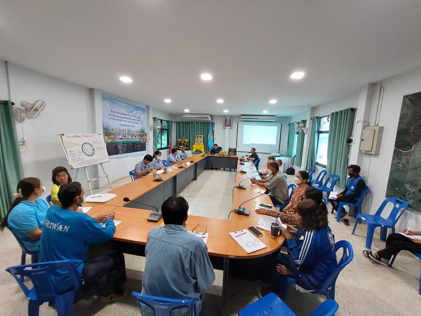 เป็นวิทยากรบรรยาย หัวข้อ การจัดการคุณภาพ gap พืช ระบบควบคุมภายใน Internal control systems:ICS ให้กับกลุ่มเกษตรแปลงใหญ่มะขามหวาน