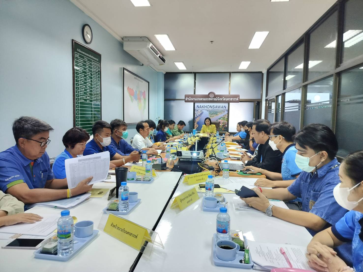 ร่วมประชุมคณะกรรมการขับเคลื่อนงานด้านการเกษตรระดับจังหวัด จังหวัดนครสวรรค์ ครั้งที่ 6/2566 และร่วมประชุมศูนย์ติดตามและแก้ไขภัยพิบัติด้านการเกษตรจังหวัด ครั้งที่9/2566