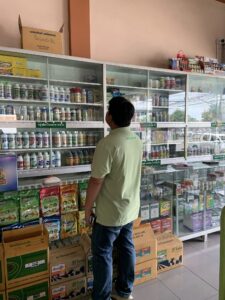 ตรวจร้านจำหน่ายปัจจัยการผลิตทางการเกษตรตาม พ.ร.บ.