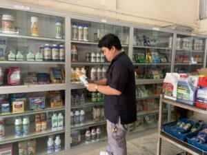 ปฎิบัติงานตรวจร้านจําหน่ายปัจจัยการผลิตทางการเกษตรที่มีคุณภาพ Q-Shop