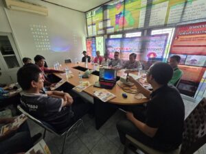 เป็นวิทยากรบรรยายถ่ายทอดความรู้ในหัวข้อ “การใช้จุลินทรีย์ย่อยสลายวัสดุอินทรีย์”