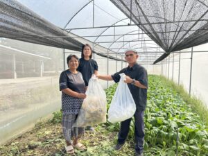 ปฎิบัติงานโครงการศูนย์เรียนรู้การเพิ่มประสิทธิภาพการผลิตสินค้าเกษตร(ศพก.)