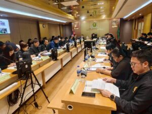 เข้าร่วมประชุมตรวจติดตามผลการดําเนินเงินตามแผนการตรวจราชการ