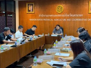 เข้าร่วมประชุมขับเคลื่อนการดําเนินงานโครงการอันเนื่องมาจากพระราชดําริ