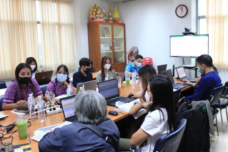 วันที่ 9 มีนาคม 2566 เจ้าหน้าที่กลุ่มบริการวิชาการ เข้าร่วมประชุมเชิงปฏิบัติการ รุ่นที่ 1  เรื่อง การจัดทำ  Template 1-3 ตามประเด็น การพัฒนาจังหวัด