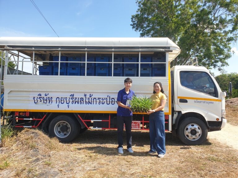 ส่งมอบต้นพันธุ์สับปะรด กวก. เพชรบุรี 2
