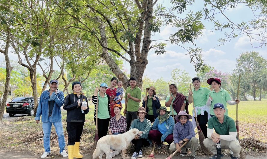 กิจกรรมทำความสะอาดศูนย์ฯ