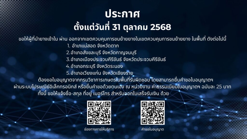 ประชุมการออกใบอนุญาต พื้นที่เขตควบคุมการขนย้ายยาง ตามพระราชบัญญัติควบคุมยาง พ.ศ.2542