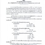 ประกาศรายชื่อผู้มีสิทธิสอบ