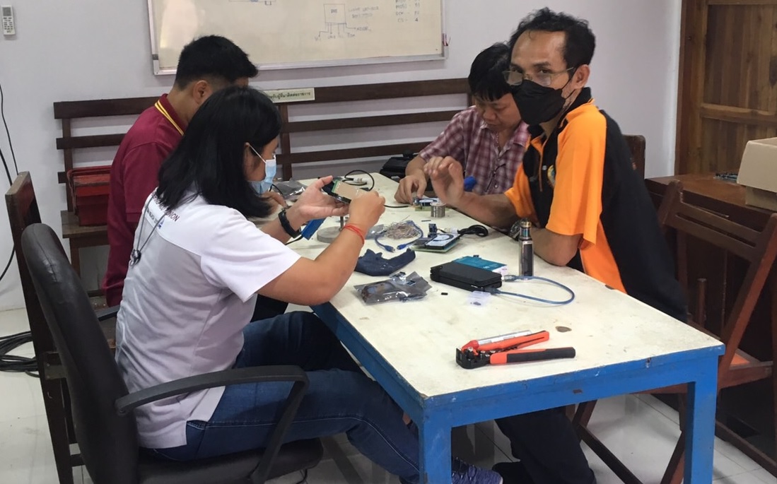 การถ่ายทอดองค์ความรู้การทำ Data Logger ด้วย Arduino