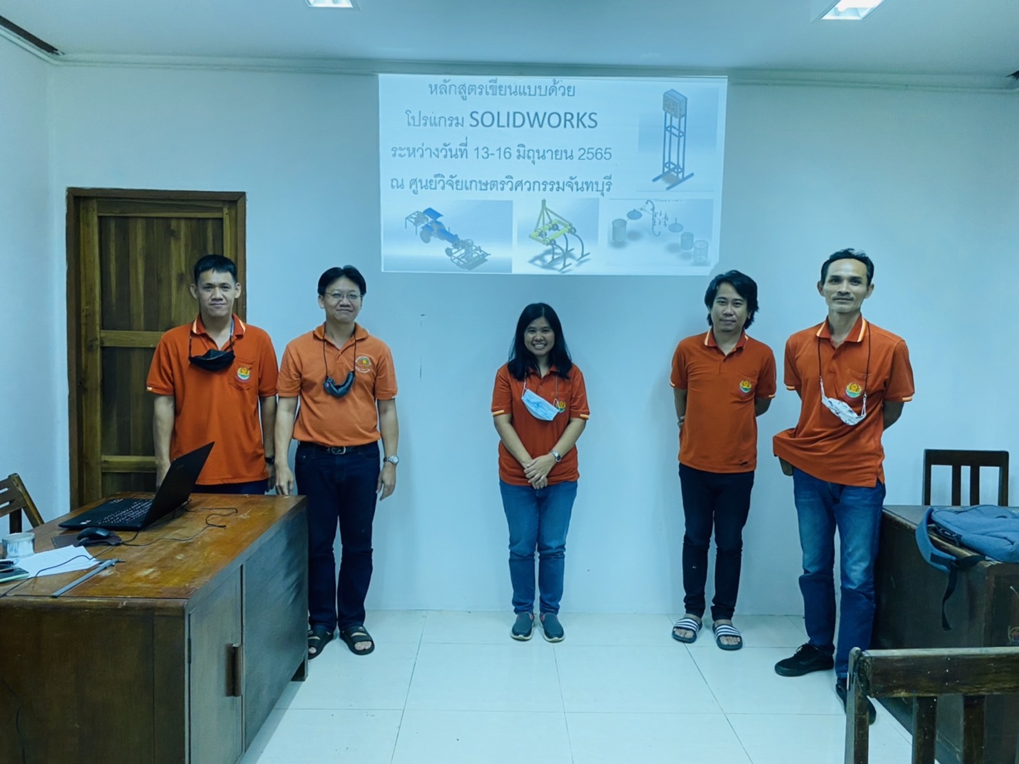กิจกรรม แบ่งปันความรู้ เทคนิค การเขียนแบบด้วยโปรแกรม Solid works