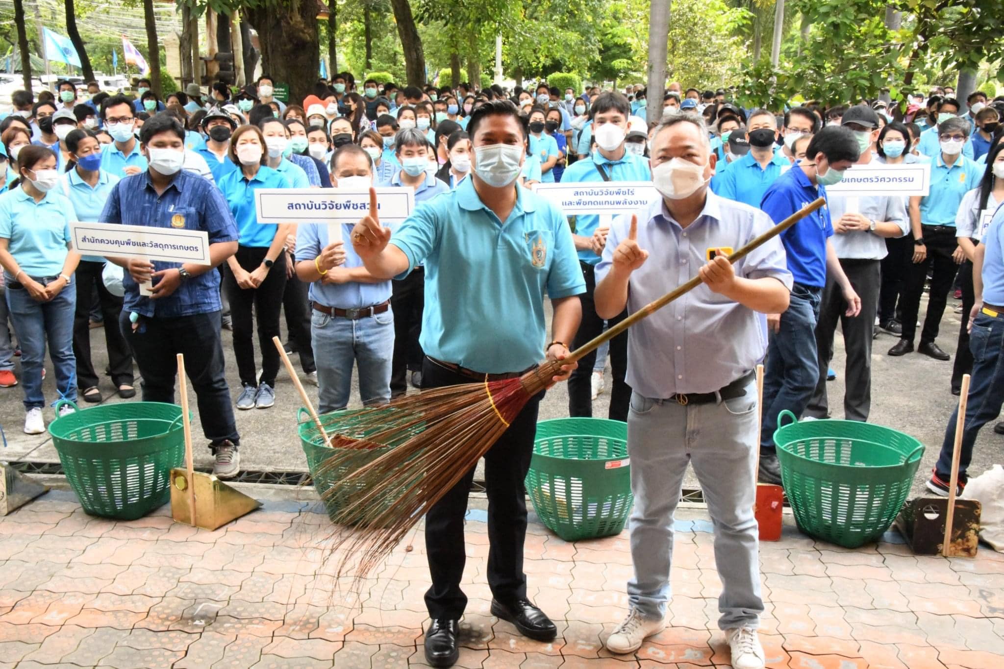 กิจกรรม DOA Big Cleaning Day เนื่องในโอกาสมหามงคลเฉลิมพระเกียรติสมเด็จพระนางเจ้าสิริกิติ์ พระบรมราชินีนาถ พระบรมราชชนนีพันปีหลวง 12 สิงหาคม 2565