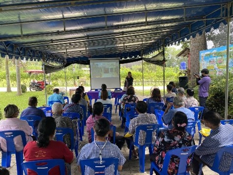 การฝึกอบรมเกษตรกรหลักสูตร “โรงเรือนอีแวปอัจฉริยะ”