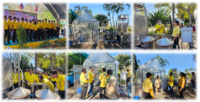 ศูนย์วิจัยเกษตรวิศวกรรมจันทบุรีร่วมกิจกรรมงานวันดินโลก ณ สถานีพัฒนาที่ดินจันทบุรี