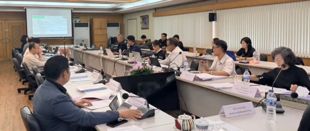สถาบันวิจัยเกษตรวิศวกรรม จัดการประชุมคณะกรรมการวิจัยและพัฒนาพิจารณาข้อเสนองานวิจัยปี 71-73