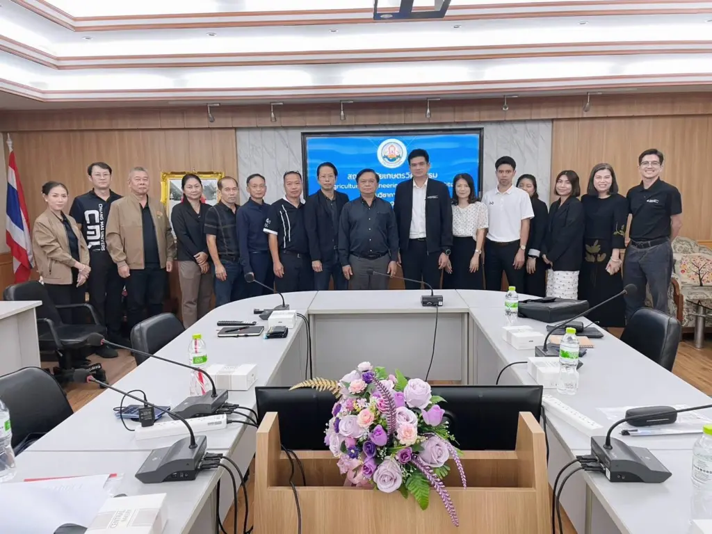 สถาบันวิจัยเกษตรวิศวกรรม ร่วมประชุมหารือความร่วมมือด้านการอนุรักษ์พลังงานและพลังงานทดแทนในภาคเกษตรกรรม