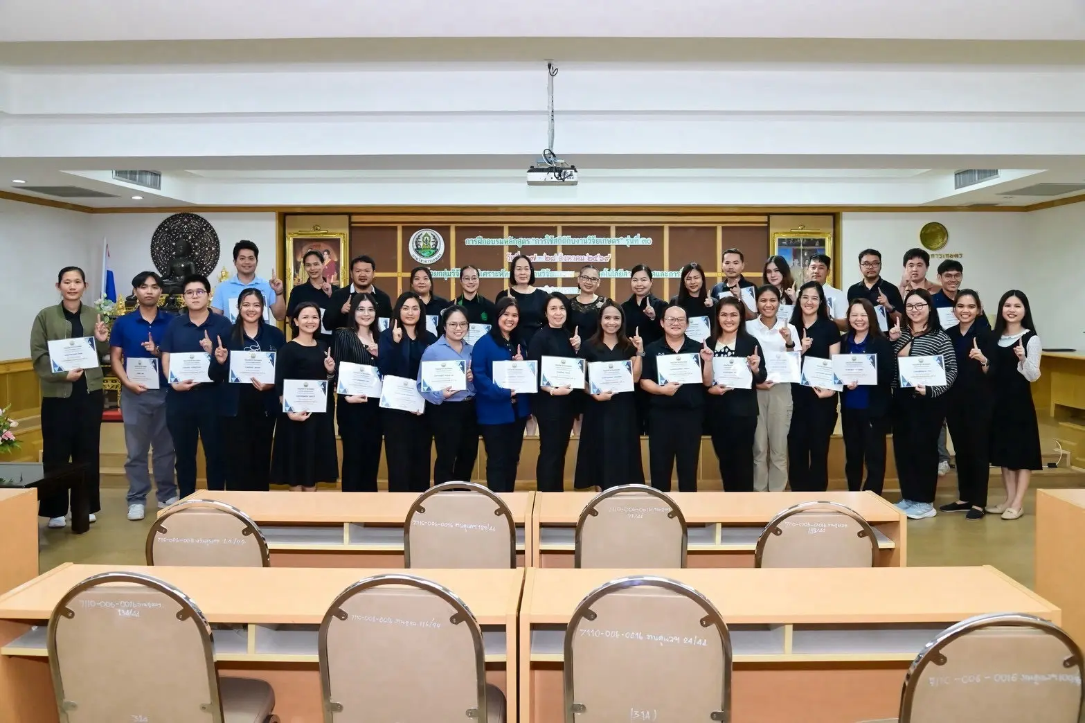 สถาบันวิจัยเกษตรวิศวกรรม ส่งบุคลากรเข้าร่วมฝึกอบรม “การใช้สถิติกับงานวิจัยเกษตร” รุ่นที่ 30