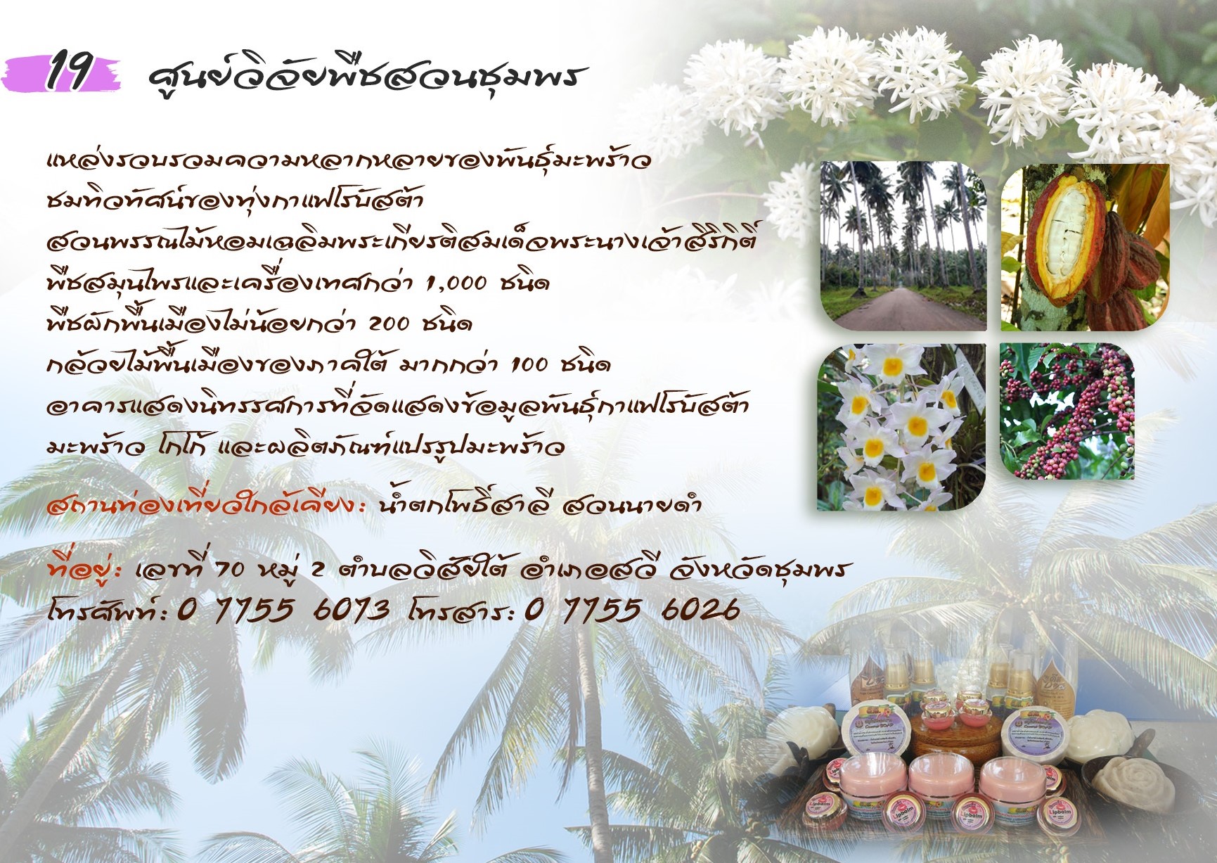 ศูนย์วิจัยพืชสวนชุมพร
