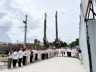 กองวิจัยพัฒนาเทคโนโลยีชีวภาพร่วมทำบุญการสร้างอาคาร DOA Future Lab