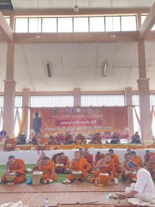 ร่วมสมทบทุนการจัดงานปฏิบัติธรรมเฉลิมพระเกียรติพระบาทสมเด็จพระเจ้าอยู่หัว เนื่องในเทศกาลวันมาฆบูชา