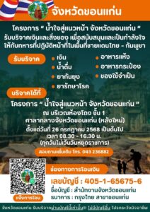 ประชาสัมพันธ์ด่วน