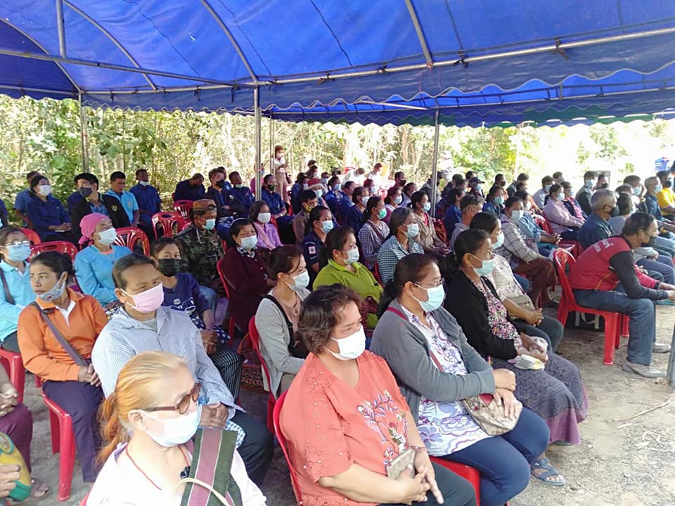 ร่วมพิธีเปิด งานวันสาธิตการผลิตมันสำปะหลังอินทรีย์ โครงการส่งเสริมการผลิตสินค้าเกษตรอินทรีย์