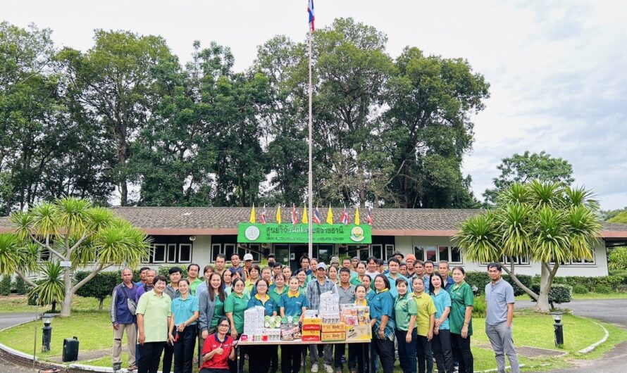 วันที่ 6 สิงหาคม 2568 ศูนย์วิจัยพืชไร่อุบลราชธานี ร่วมบริจาคสิ่งของจำเป็นเพื่อสนับสนุนการปฏิบัติภารกิจ ของทหารหาญที่ประจำการอยู่ในพื้นที่ชายแดนไทย-กัมพูชา