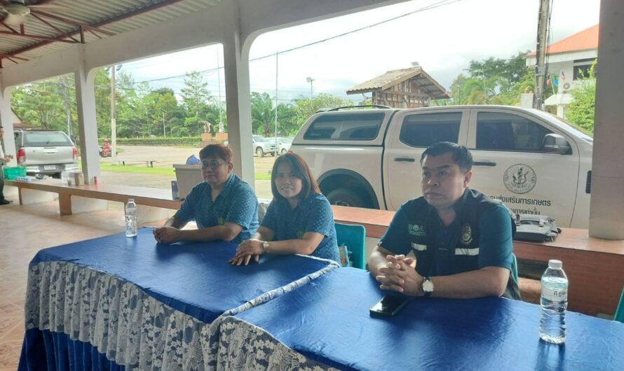 วันที่ 18 กันยายน 2568 ศูนย์วิจัยพืชไร่อุบลราชธานี มอบหมายให้ นายสาคร รจนัย นักวิชาการเกษตรชำนาญการเป็นวิทยากรถ่ายทอดความรู้ เรื่อง “เทคโนโลยีที่เหมาะสมในการบริหารจัดการสวนปาล์มม้ำมันอย่างมีประสิทธิภาพ เพื่อเพิ่มผลผลิตปาล์มน้ำมัน”ภายใต้โครงการการทดสอบและถ่ายทอดเทคโนโลยีเพื่อเพิ่มประสิทธิภาพการผลิตสินค้าเกษตรกิจกรรมส่งเสริมกลุ่มเกษตรกรผลิตปาล์มน้ำมันอย่างยั่งยืนตามมาตรฐานสากล