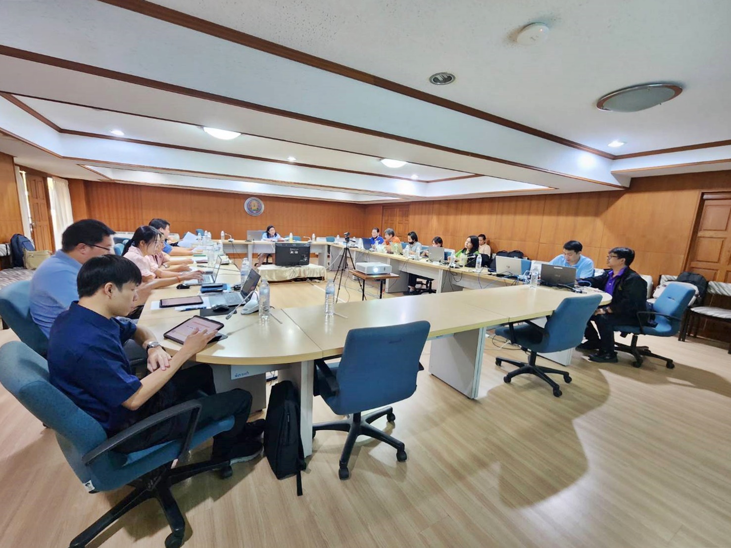 ประชุมติดตามรายงานความก้าวหน้าผลการดำเนินงาน รอบ 6 เดือน ปี 2568 ของแผนงานวิจัยและพัฒนาศูนย์รวบรวมความหลากหลายของเชื้อพันธุ์พืชและเห็ดและการบริหารจัดการอย่างยั่งยืน ครั้งที่ 1/2568