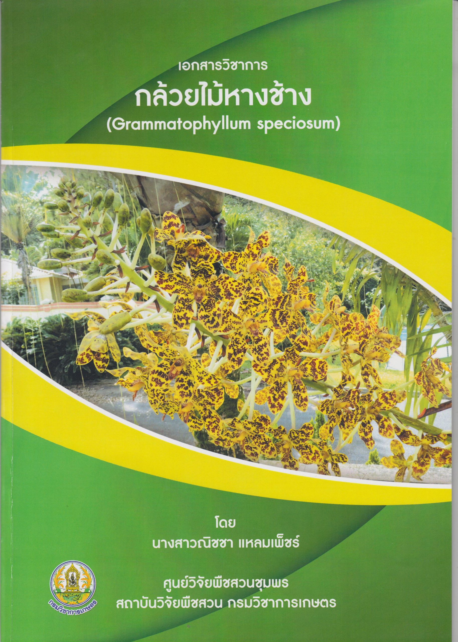 เอกสารวิชาการ”กล้วยไม้หางช้าง”