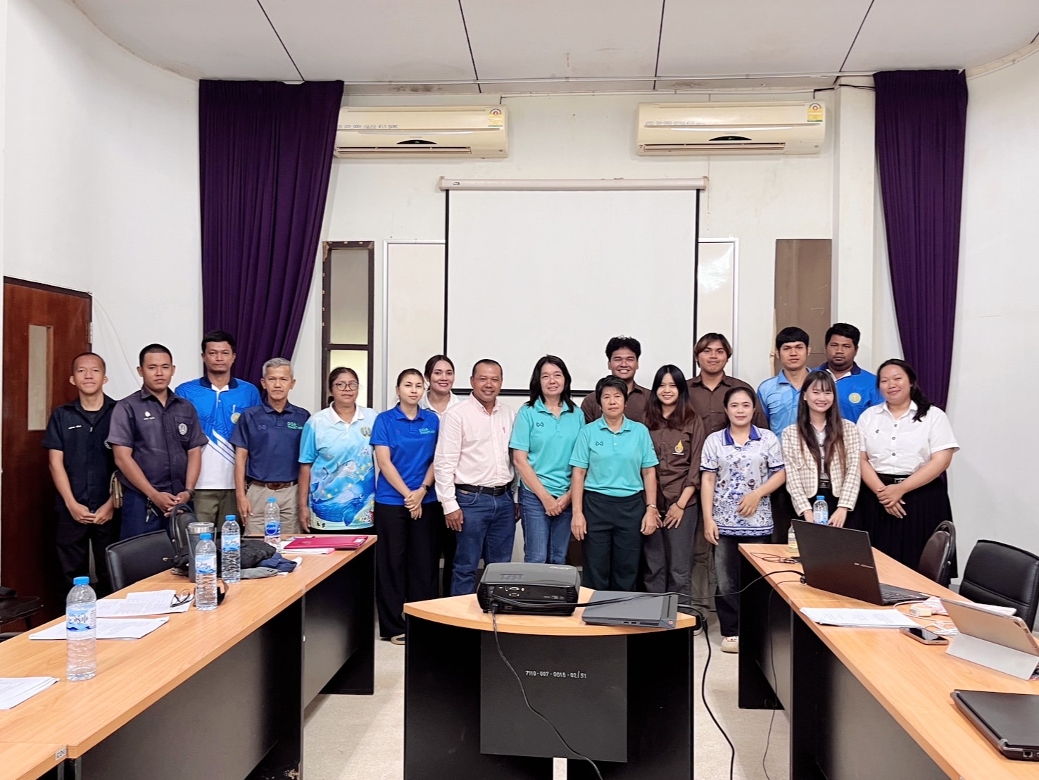 ศวส.ชุมพร ร่วมปัจฉิมนิเทศนักศึกษาฝึกงานประสบการณ์สมรรถนะวิชาชีพ