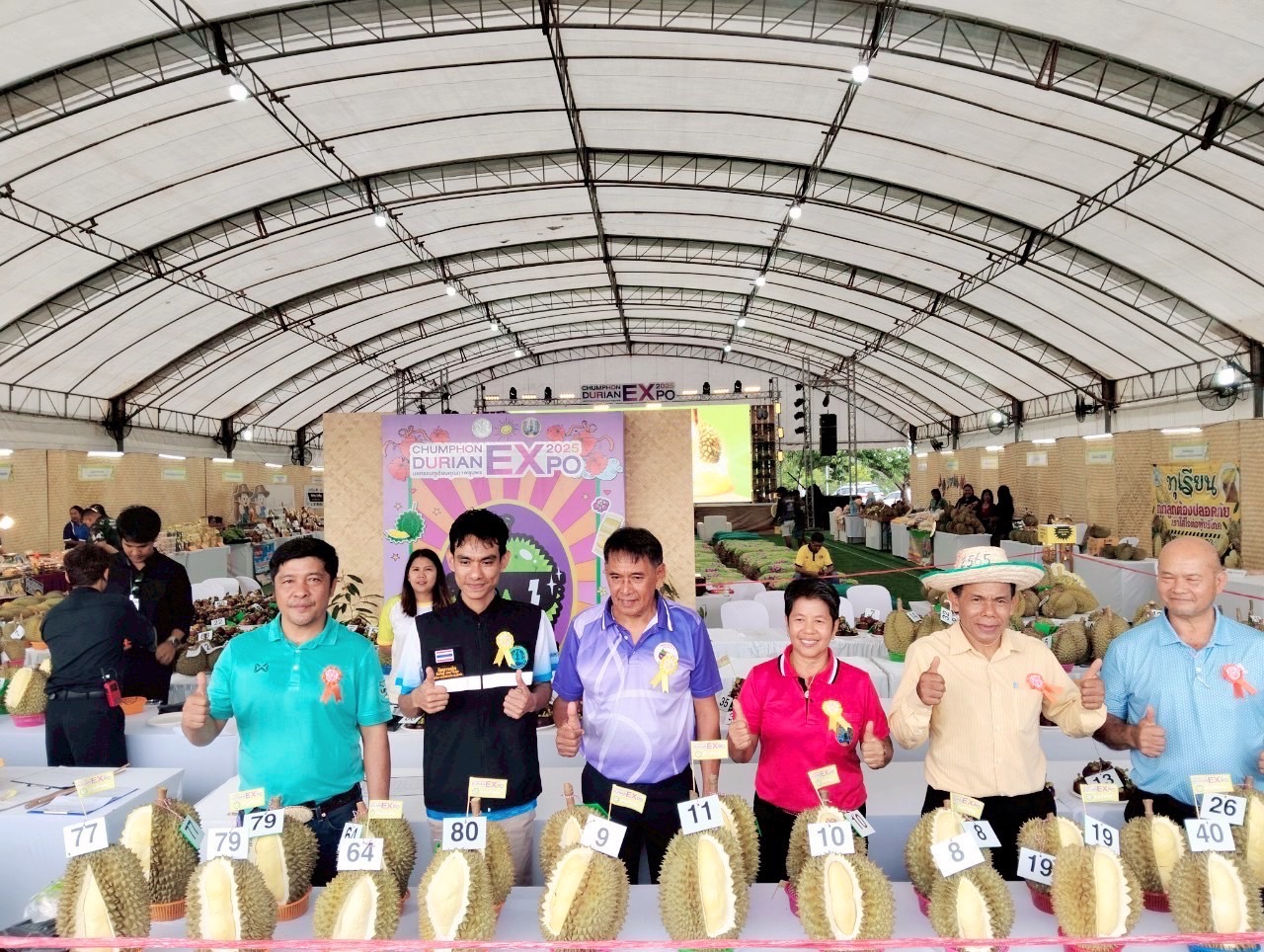 ศวส.ชุมพร ร่วมเป็นกรรมการตัดสินการประกวดพืชผลทางการเกษตร ในงาน “มหกรรมทุเรียนคุณภาพชุมพร Chumphon Durian Expo 2025”