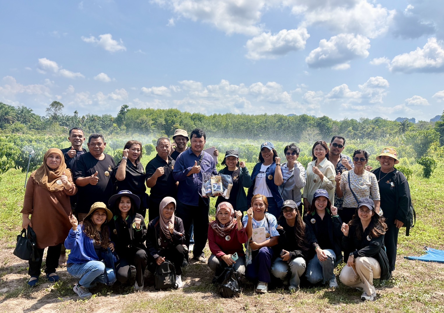 ศวส.ชุมพร เป็นวิทยากรการศึกษาดูงานโครงการกาแฟโรบัสตาคุณภาพสูง