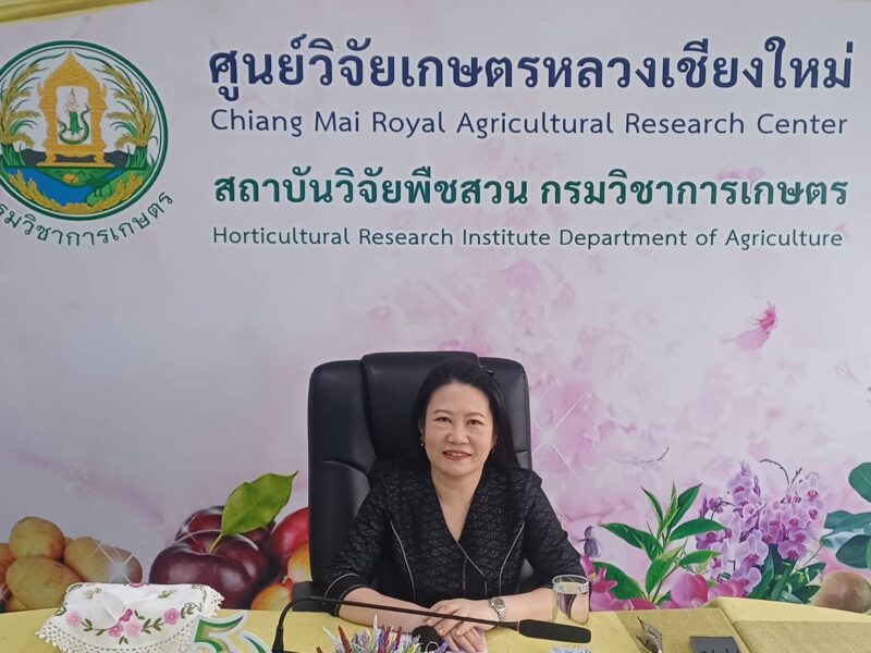 ดร.อรทัย วงค์เมธา ผู้อำนวยการศูนย์วิจัยเกษตรหลวงเชียงใหม่ เป็นประธานในที่ประชุมกลุ่มสมาชิกสหกรณ์ออมทรัพย์กรมวิชาการเกษตร จำกัด