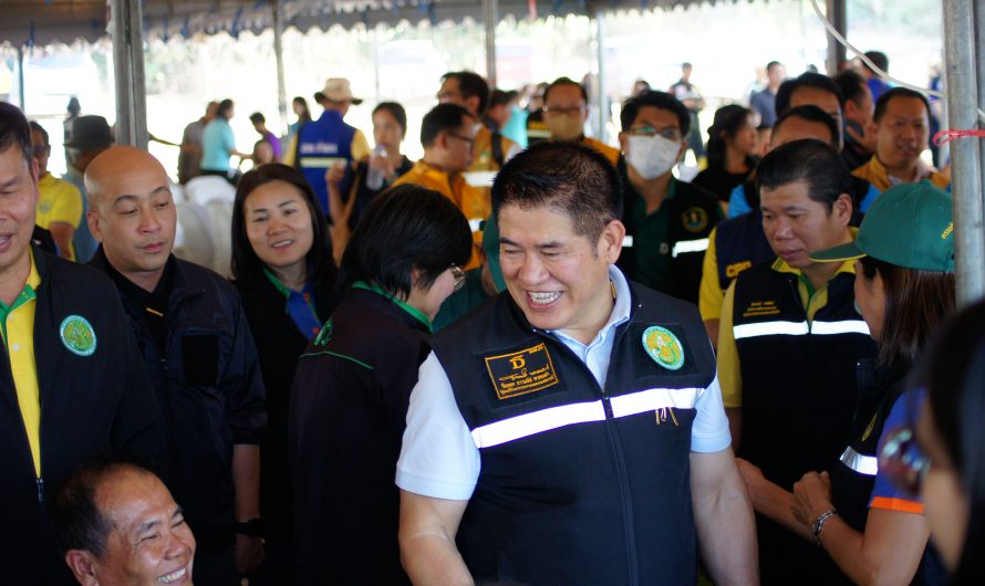 ร่วมลงพื้นที่ เพื่อรับการตรวจราชการ ของ รัฐมนตรีว่าการกระทรวงเกษตรและสหกรณ์