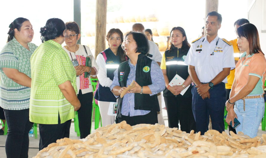 ร่วมลงพื้นที่ติดตามงานสำคัญของกระทรวงเกษตรฯ