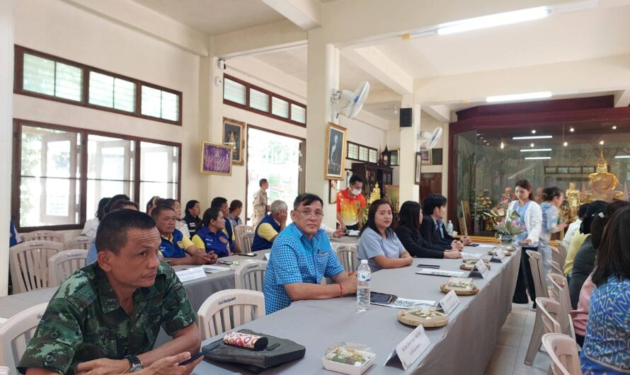 เข้าร่วมงาน การประเมินวัดส่งเสริมสุขภาพดีเด่น