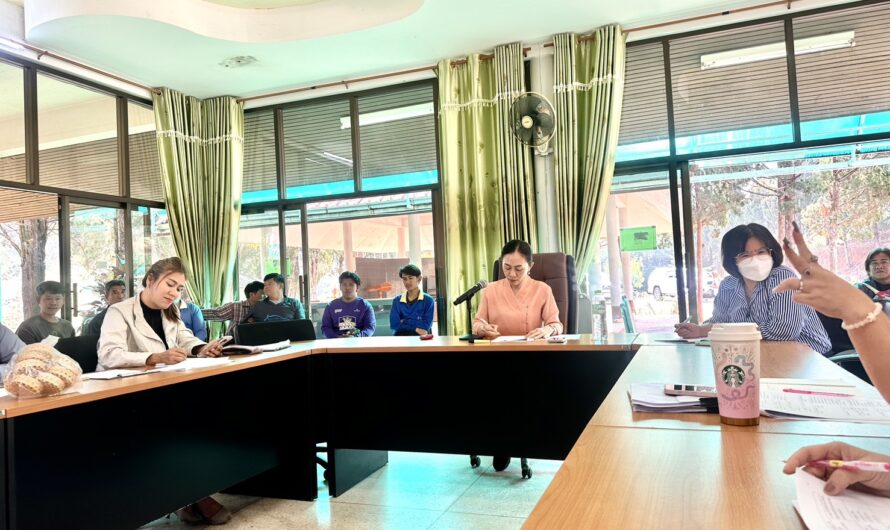 ประชุมประจำเดือน ของศูนย์วิจัยเกษตรที่สูงเพชรบูรณ์  ครั้งที่ 4/ 2568