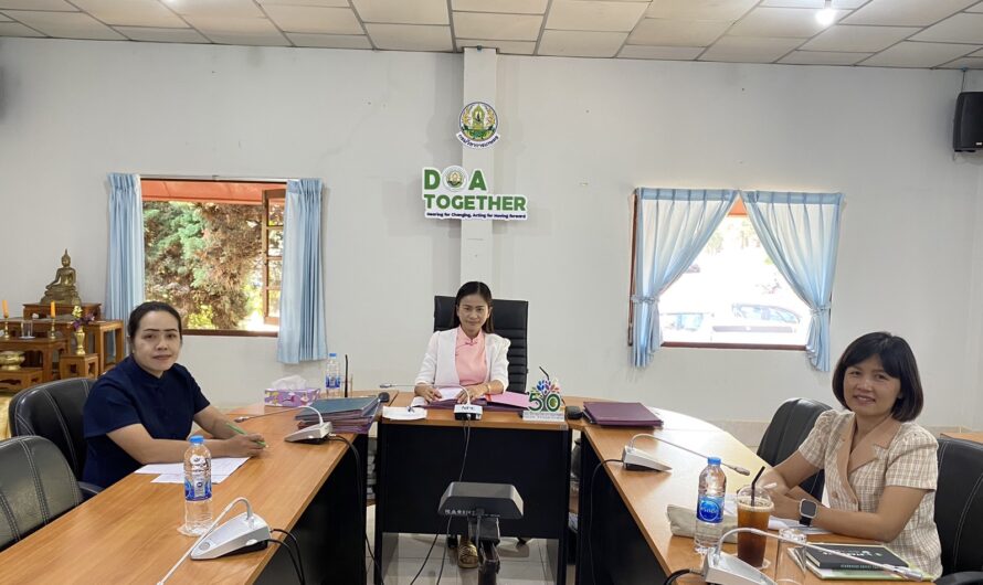 ร่วมประชุมคณะกรรมการติดตามเร่งรัดการใช้จ่ายเงินงบประมาณของกรมวิชาการเกษตร ครั้งที่ 1/2567