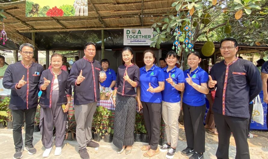 ร่วมงาน “วันถ่ายทอดเทคโนโลยีการผลิตพืช 76 จังหวัด 76 โมเดล การผลิตสินค้าเกษตรมูลค่าสูง”