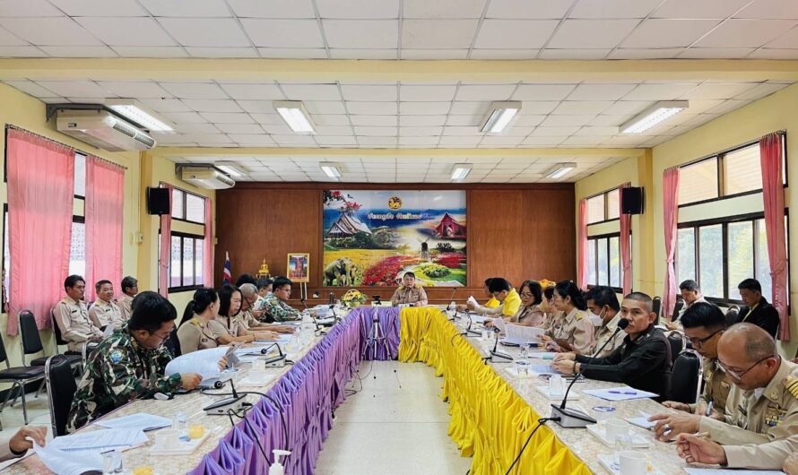ร่วมประชุมคณะกรรมการบริหารงานอำเภอ (กบอ.)  ครั้งที่ 3/2567