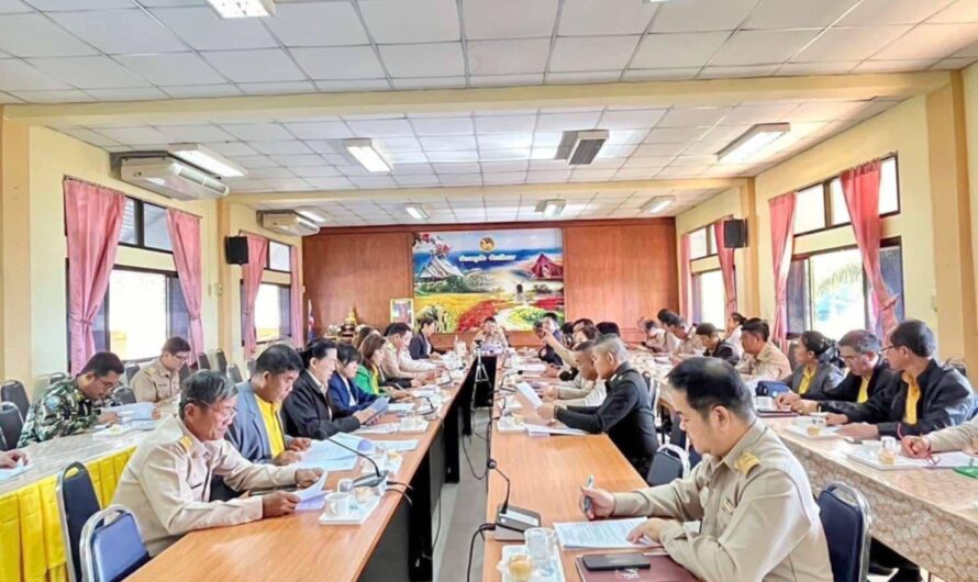 ร่วมประชุมคณะกรรมการบริหารงานอำเภอ (กบอ.)  ครั้งที่ 11/2567