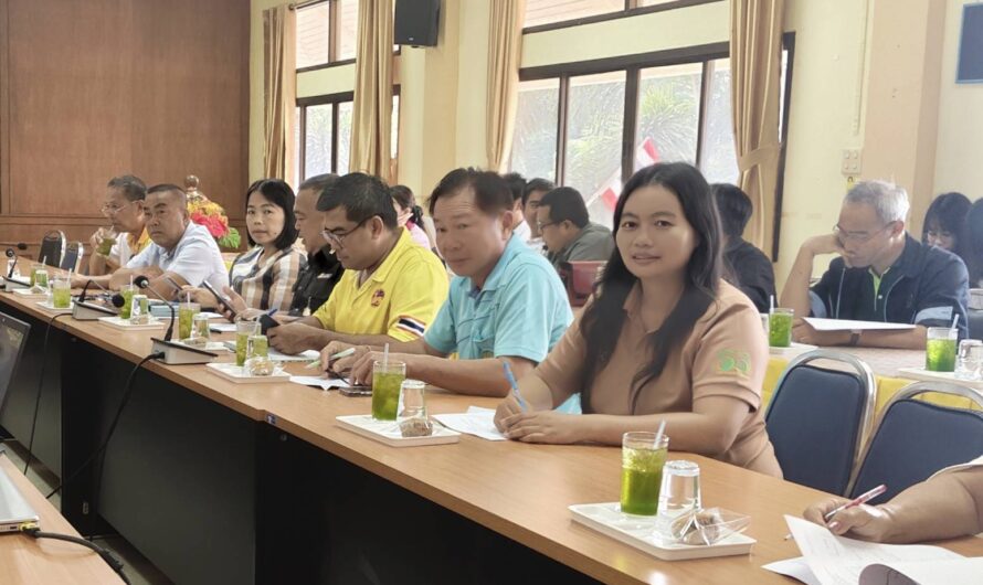 ร่วมประชุมเตรียมการจัดงานเทศกาลต้นคริสต์มาสภูเรือ ครั้งที่ 14