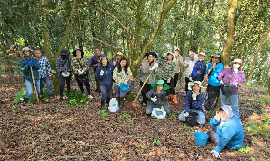 ร่วมแรงร่วมใจปฏิบัติงาน กิจกรรม การบริหารความหลากหลายทางชีวภาพ