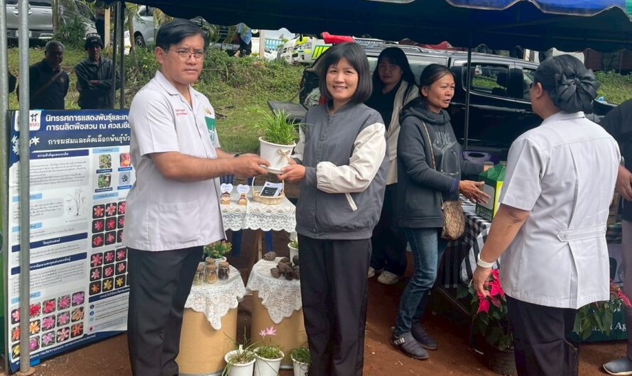 ร่วมจัดนิทรรศการ เรื่อง บัวดิน โครงการหน่วยแพทย์เคลื่อนที่ พอ.สว.จังหวัดเลย ครั้งที่ 2/2569