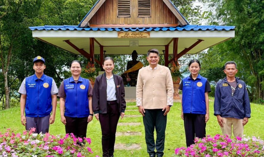ต้อนรับคณะศึกษาดูงานจากที่ว่าการอำเภอภูเรือ