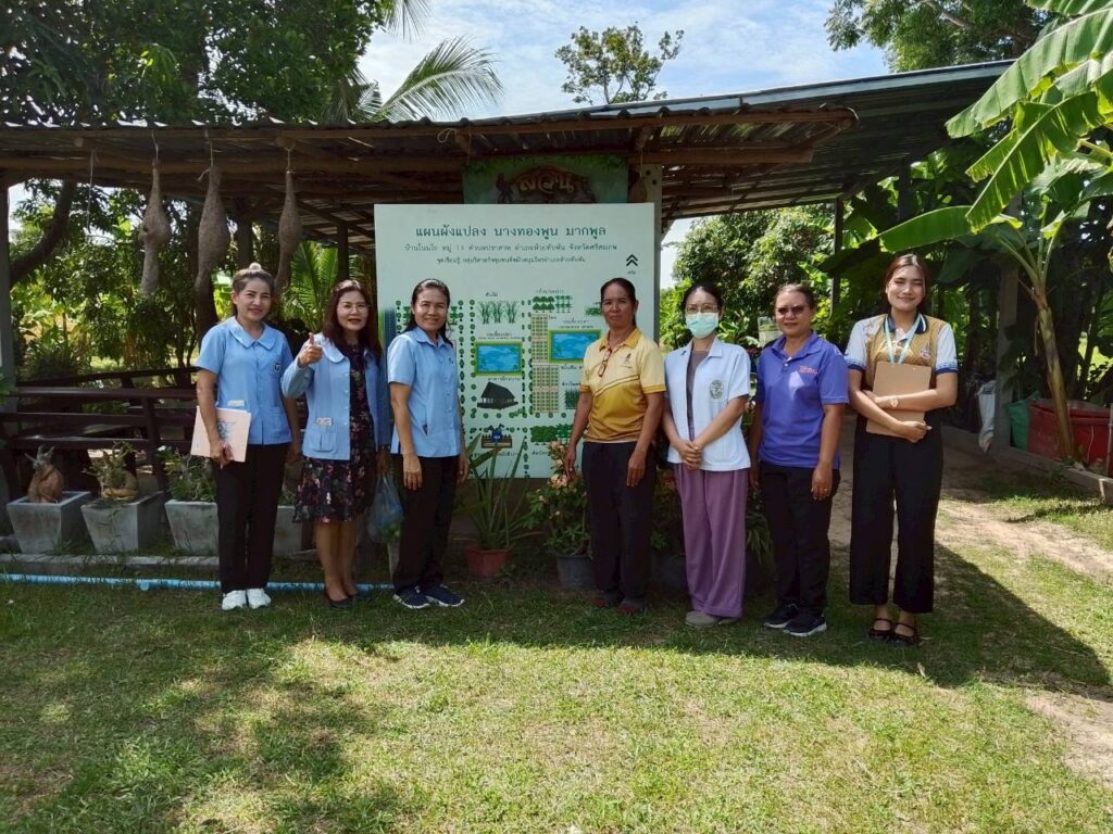 ร่วมออกตรวจเยี่ยมกลุ่มเกษตรกรผู้ปลูกสมุนไพร สถานประกอบการเพื่อสุขภาพ เพื่อพัฒนามาตรฐานและเยี่ยมเสริมพลัง ร่วมกับสำนักงานสาธารณสุขจังหวัดศรีสะเกษ