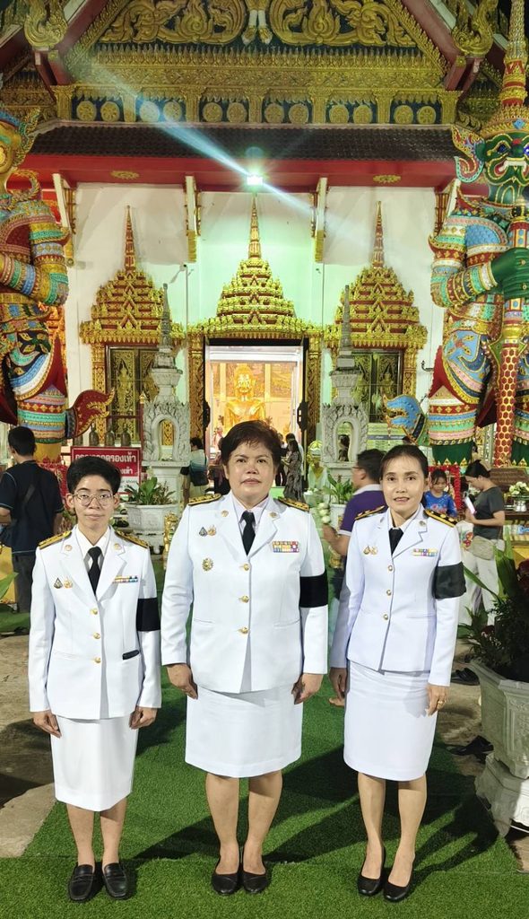 ร่วมพิธีเจริญพระพุทธมนต์และเจริญจิตตภาวนา และร่วมพิธีเชิญพุ่มดอกบัวประดิษฐ์พระราชทานไปถวายสักการะพระศรีมหาโพธิทศมราชบพิตร เนื่องในวันวิสาขบูชา ประจำปี 2569
