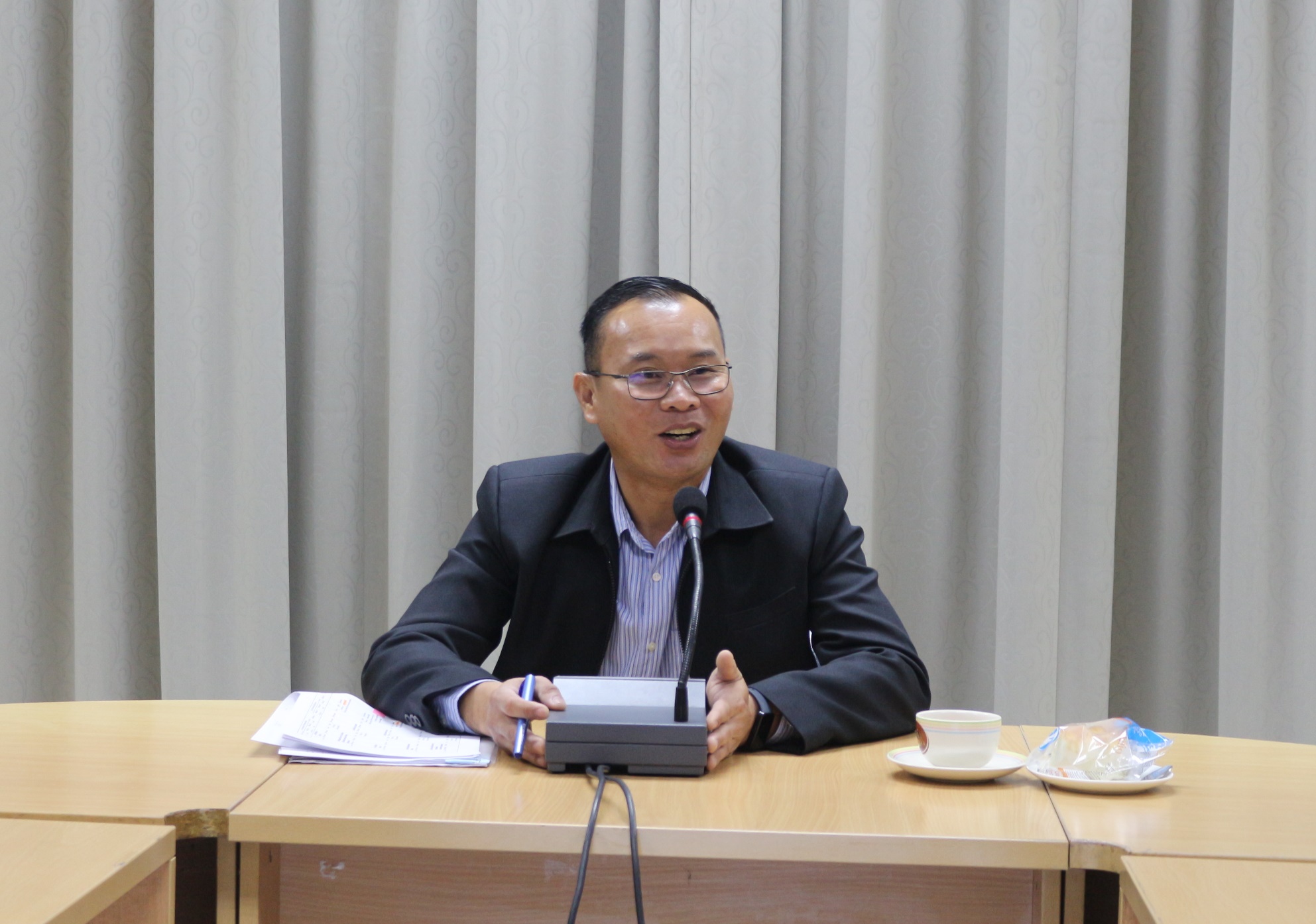 ประชุมรับมอบนโยบายการปฏิบัติราชการตามภารกิจของสถาบันวิจัยพืชสวน